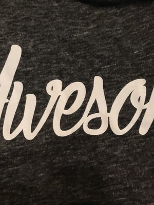 T-shirt για κορίτσι Next 134 cm, σαν καινούργιο, μαύρο και γκρι