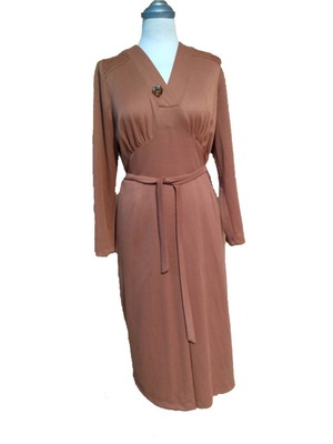 Vintage ekai dress 1970s new, size 48
