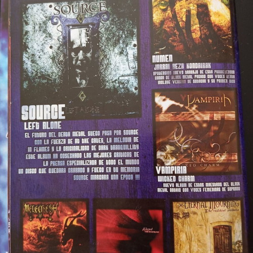 A Sangre Y Fuego #2 2003 metal magazine like new