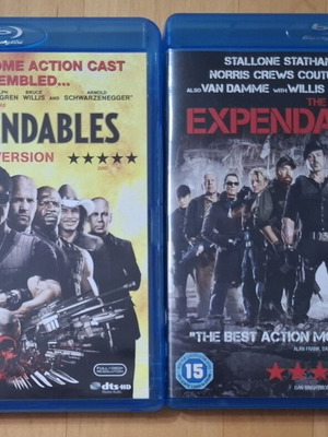 The Expendables 1+2 Blu-ray set with English subtitles