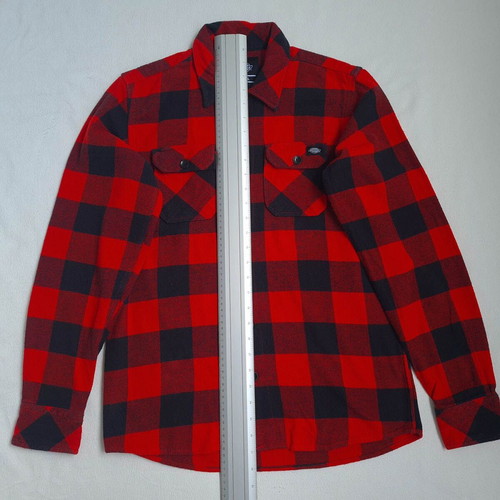 Dickies heavyweight lumberjack shirt, size S, cotton, plaid