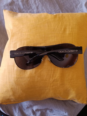 Dolce Gabbana sunglasses used, black with marks