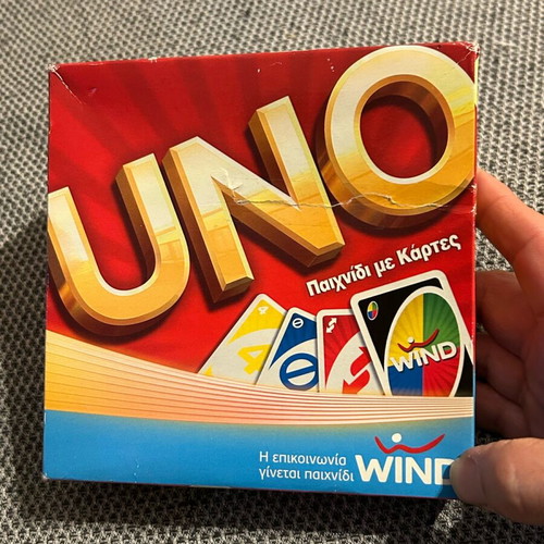 Uno collectible game by WIND new