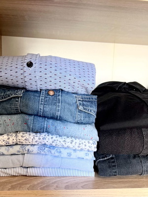 Zara shirts like new, black and white, sizes S-XL