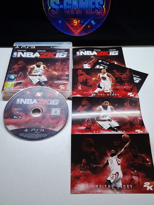 NBA 2K16 PlayStation 3 game used with light scratches