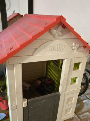 Smoby παιδικό σπιτάκι μεταχειρισμένο, 1μ x 1,10μ x 1,30μ