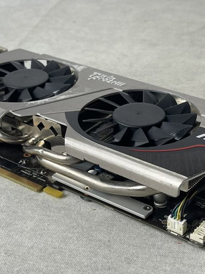 MSI N560GTX-Ti Twin Frozr III Power Edition 1GB GDDR5 PCI-Express Graphics Card used