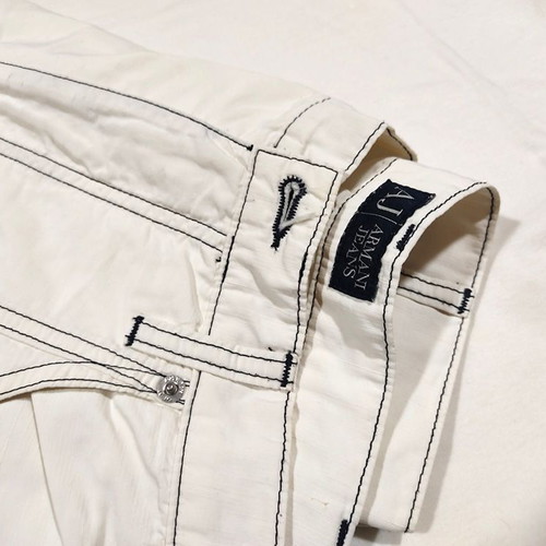 Original Armani Collezioni shirt XXL used, white with bonus shorts