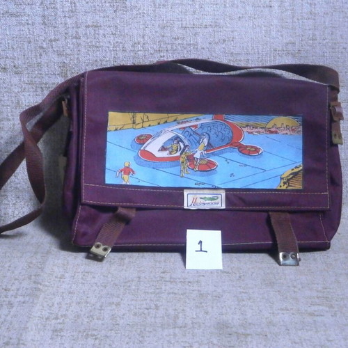 Hatzigiannis school bag new, 1980s military style