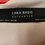 Γυναικείο δερμάτινο Zara μεταχειρισμένο, μπεζ, μέγεθος M