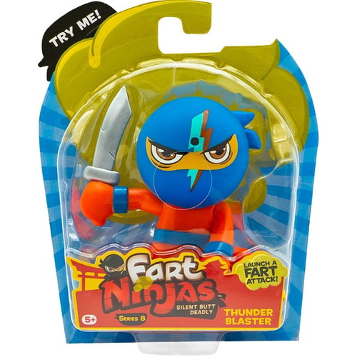 Fart Ninjas figure new with motion sensor and sound effects