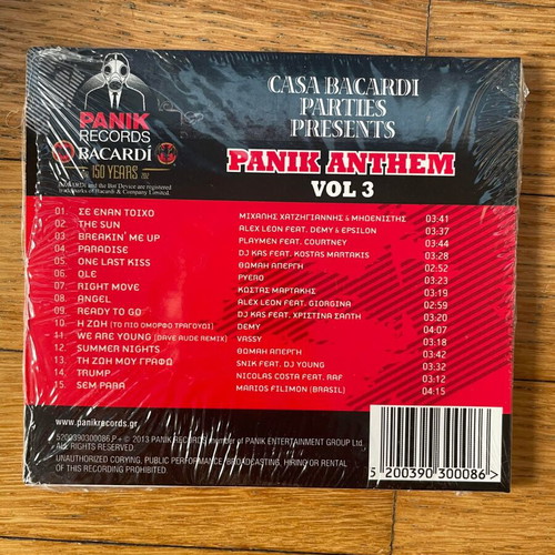 Panik Anthem Vol 3 CD new