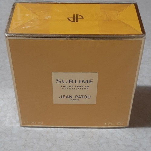 Sublime by Jean Patou 30ml Eau de Parfum new, vintage, sealed