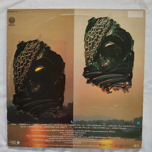 Yello Vinyl Record used, Pop, 1985