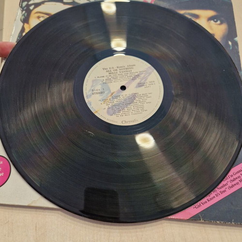 Milli Vanilli All Or Nothing The U.S. Remix Album vinyl LP used