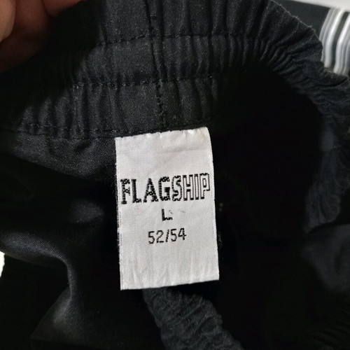 Flagship men's tracksuit pants with shorts, size 52-54, like new, black