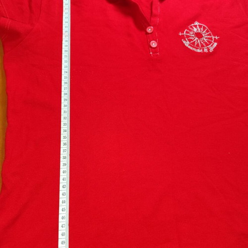 Alexander & Jacob Women's Red Polo Shirt XL like new