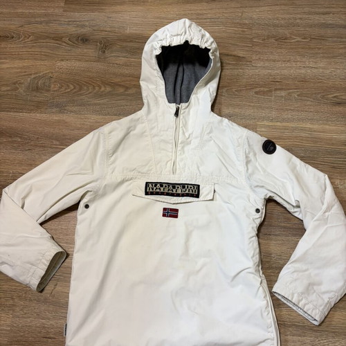 Napapijri Rainforest Winter 3 Anorak white, like new, size S