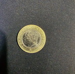 1 Turkish Lira used