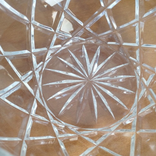 Bohemia crystal bowl 20cm vintage mint condition