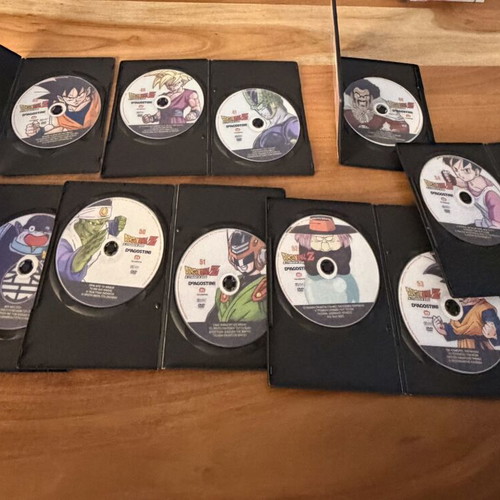 Dragon Ball Z DVD Collection DeAgostini Greece like new, dubbed, 40 DVDs