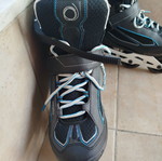 Oxelo Fit 5 Inline Skates for Men like new, black and blue