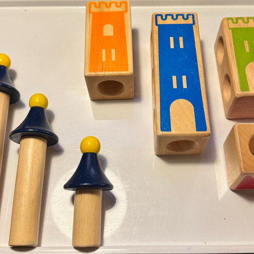 Educational wooden board game Castle of Logic like new 3+ years