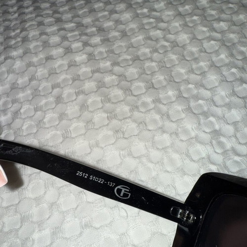 GT Diamond Clear Eyewear Sunglasses with Blue Lenses, Like New