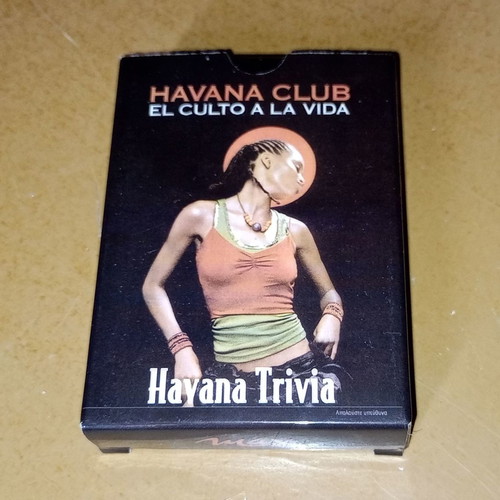 Havana Club Trivia game with cards new
