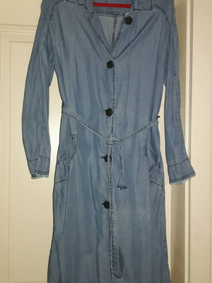 Денимово пролетно-есенно палто ново, много добро качество на плат размер M