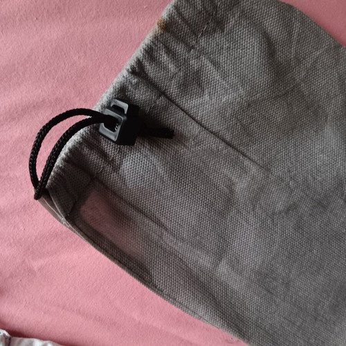 Set of 2 sword sheaths used, fabric and synthetic material