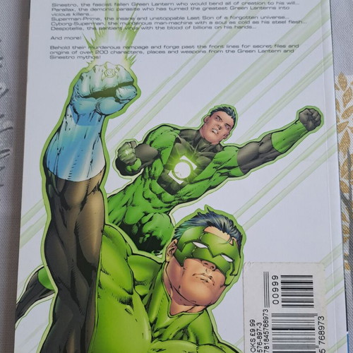 Green Lantern Tales of the Sinestro Corps graphic novel like new