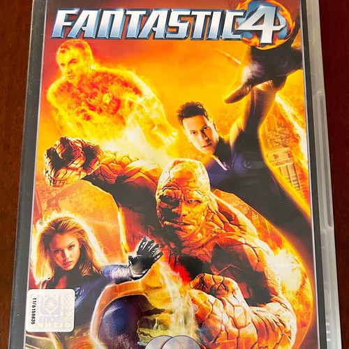 Fantastic Four DVD като нов с субтитри, комедия екшън приключенски фентъзи