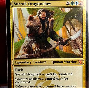 Surrak Dragonclaw. Khans of Tarkir. Magic the gathering