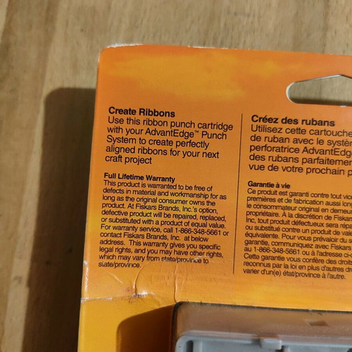 Create Ribbons Winter Frost Fiskars new