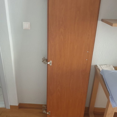 Wardrobe doors used, melamine, pack of 11 tall and 4 smaller