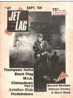 Jet Lag magazine issue 47 used, music and band reviews
