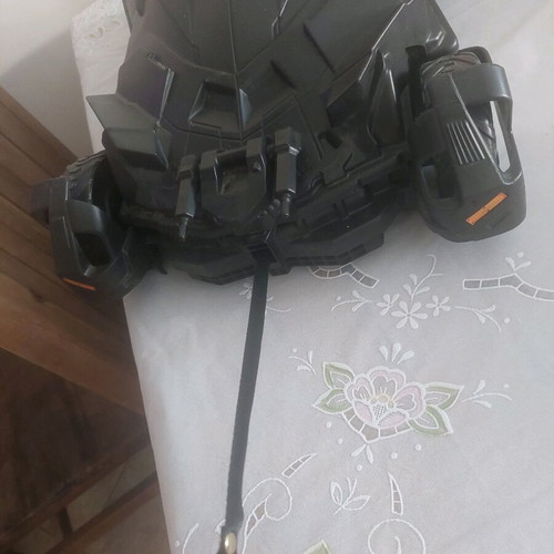 Batman suitcase like new for small child with handle and wheels