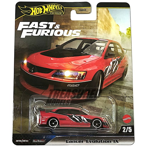 Hot Wheels 2025 Premium Fast & Furious Lancer Evolution IX new