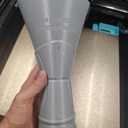 Τροπαίο EuroLeague Champions 2026 Olympiacos 3D printed σαν καινούργιο