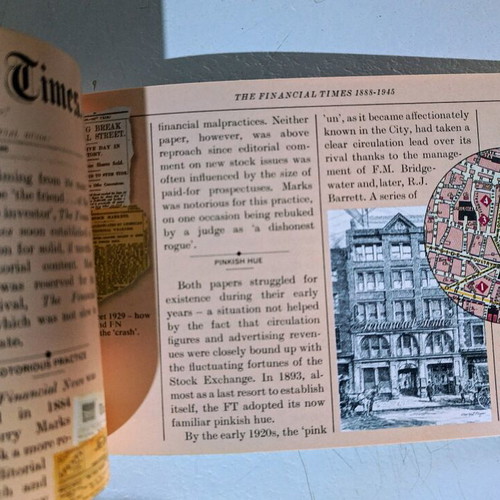 Financial Times 1888-1988 stamp booklet new