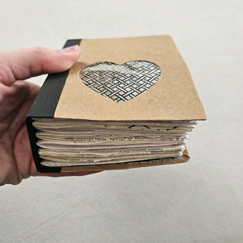 Handmade notebook The Mosaic of the Heart new