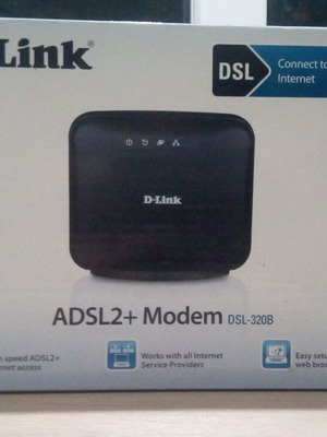D-LINK DSL-320B ADSL2+ modem new