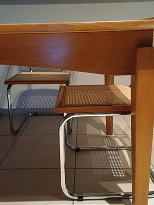 Τραπεζαρία τραπέζι κουζίνας μεταχειρισμένο Π89×Μ168×Υ76 χωρίς καρέκλες
