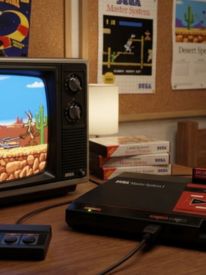 Desert Speedtrap Sega Master System game used, adventure
