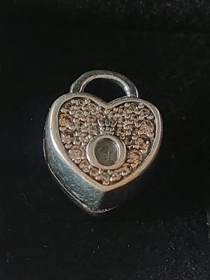 Charm καρδιά Pandora καινούργιο ασημί