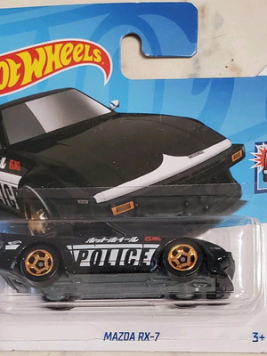 Hot Wheels Police Mazda RX7 σφραγισμένο
