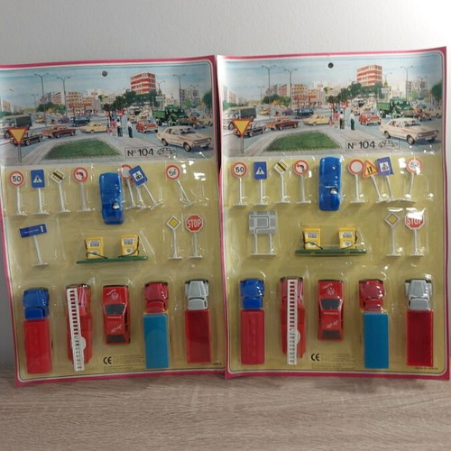 Joy Toy 104 car set new, pack of 12 cards