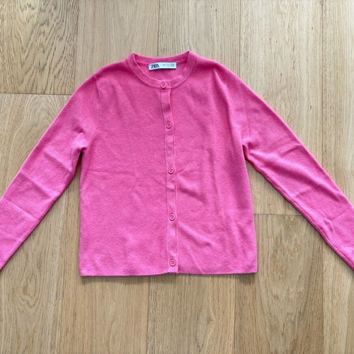Zara cardigan pink, size small, like new