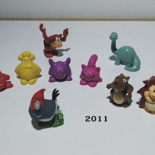 Kinder Surprise small collection 53 toys until 2015 like new